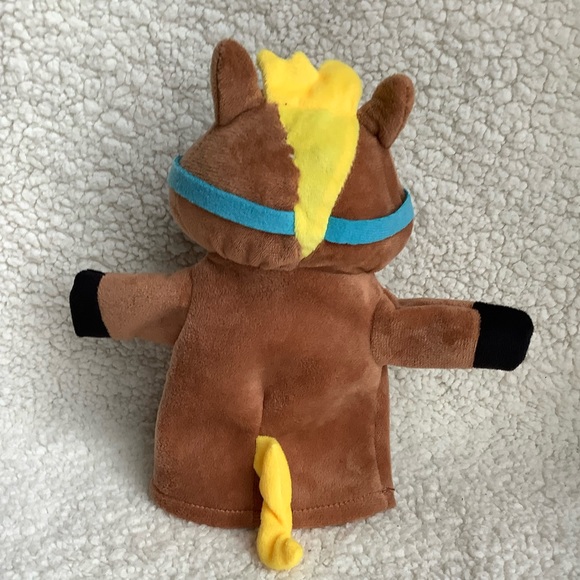 Fisher Price Plush Horse Hand Puppet Embroidered Eyes - Picture 2 of 2